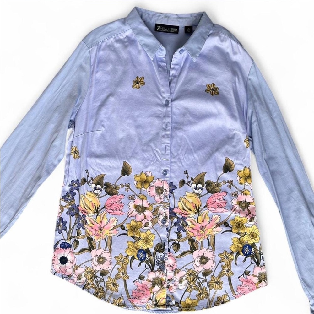 7th Avenue Design Studio Floral Button 🌼